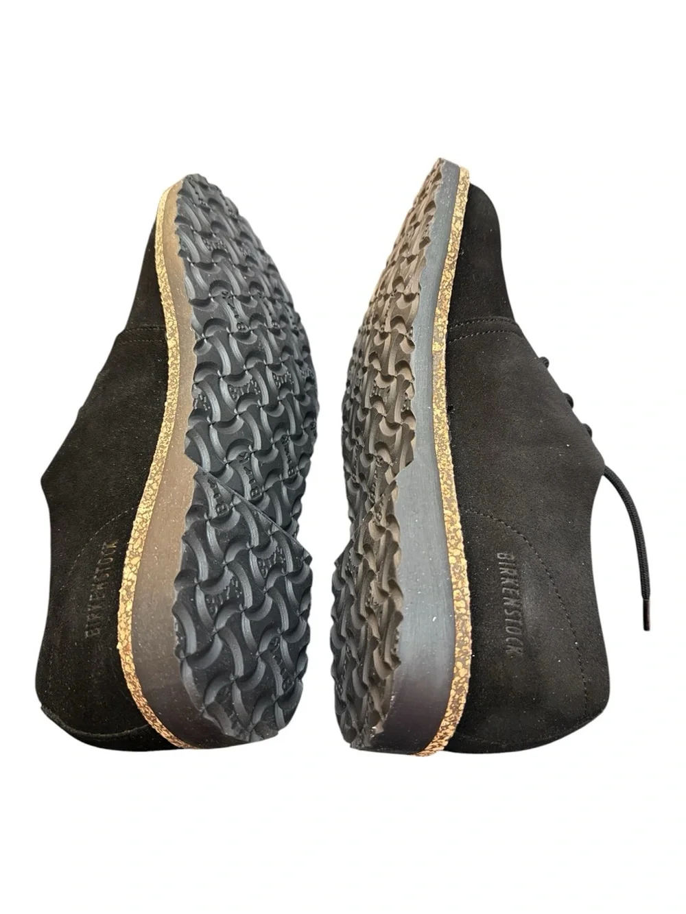 Birkenstock Pasadena Black Suede Shoes EU 42 W11 M9 NIB
